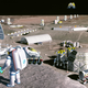 Illustration for article titled This Artist's Cheerful Renderings of Space Exploration Look Like Stills From The Martian